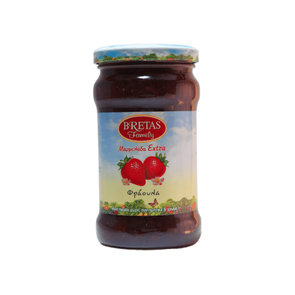 Marmelade Erdbeere (370g) Bretas - Araxxon